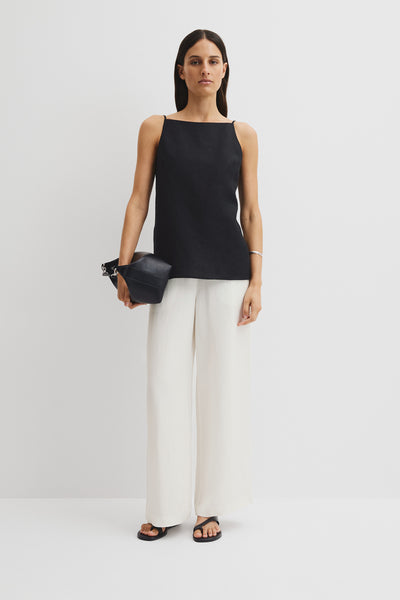 Organically Grown Linen Longline Cami