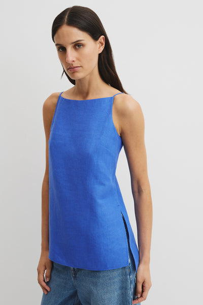 Organically Grown Linen Longline Cami