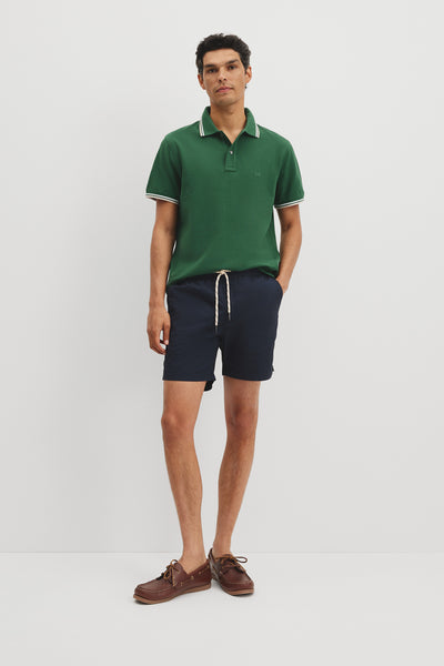 Australian Cotton Cr Logo Pique Polo