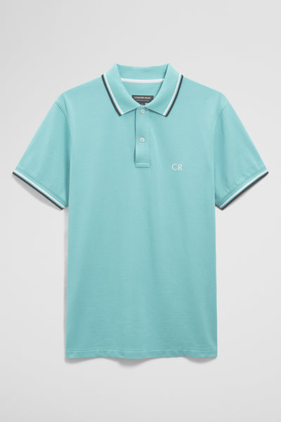 Australian Cotton Cr Logo Pique Polo