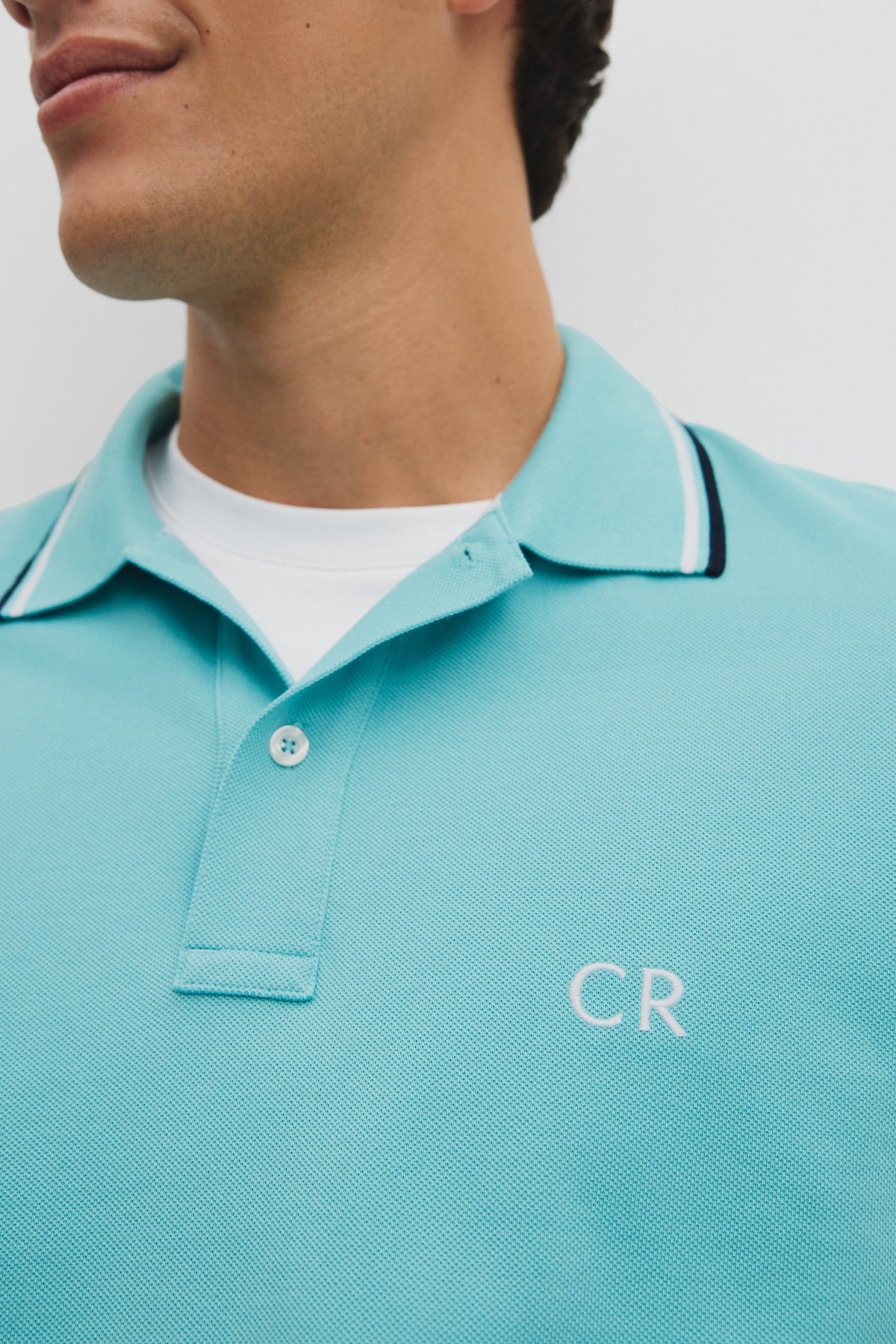 Australian Cotton Cr Logo Pique Polo