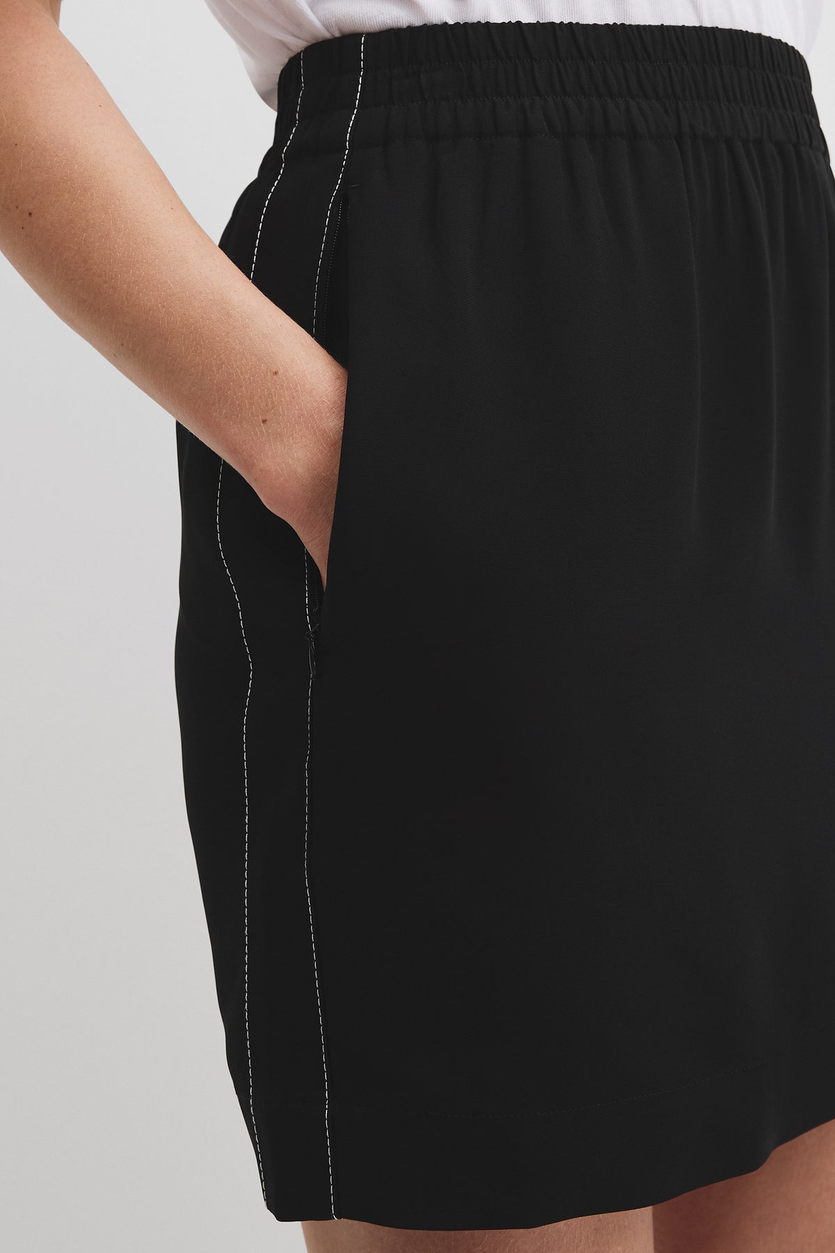Side Stripe Skirt