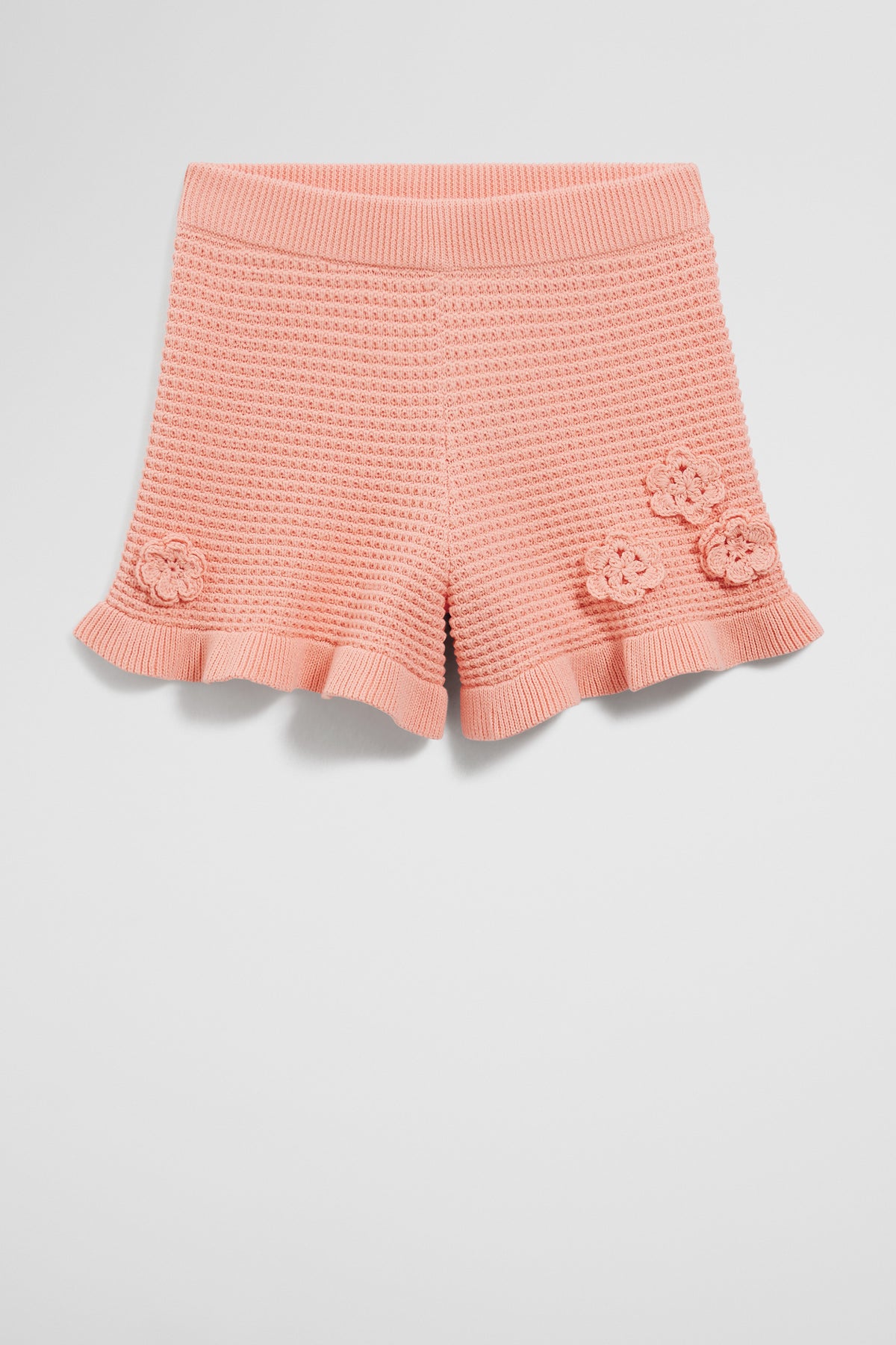 Flower Knit Short