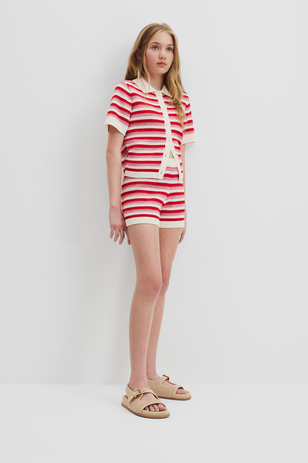 Organically Grown Cotton Knit Short