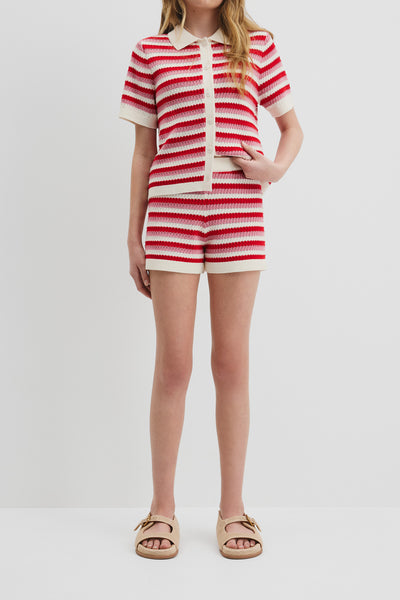 Organically Grown Cotton Knit Short