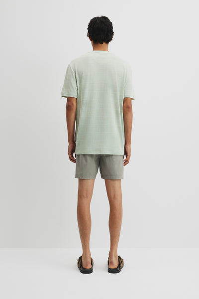 Hemp Slub Stripet-Shirt