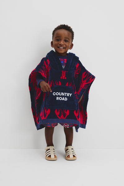Australian Cotton Lobster Poncho