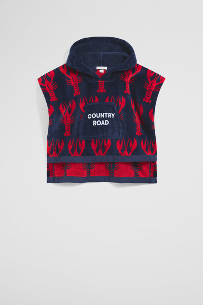 Australian Cotton Lobster Poncho