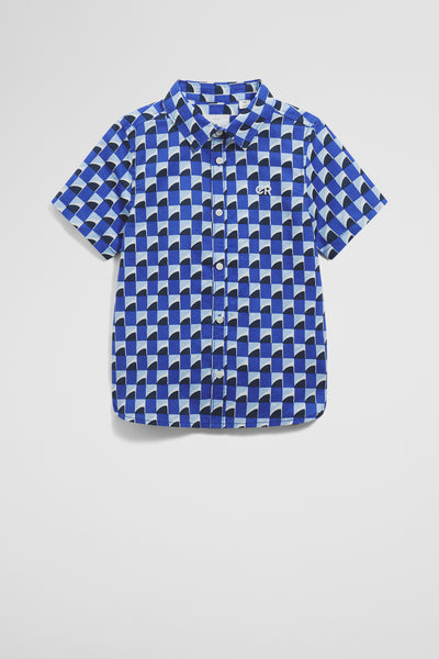 Geometric Print Shirt