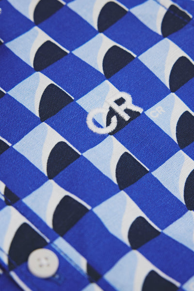 Geometric Print Shirt