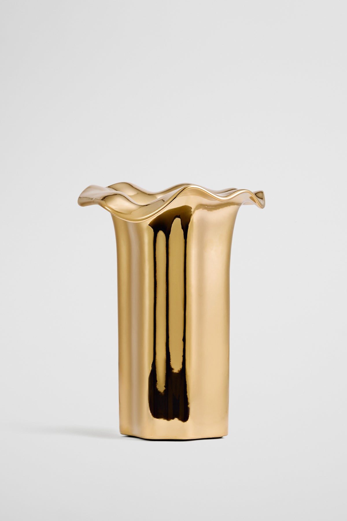 Celeste Medium Metallic Vase