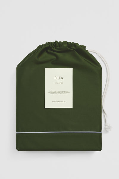 Dita Organically Grown Cotton Queen Quilt Cover
