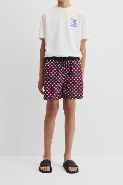 Teen Stripe Detail Board Short