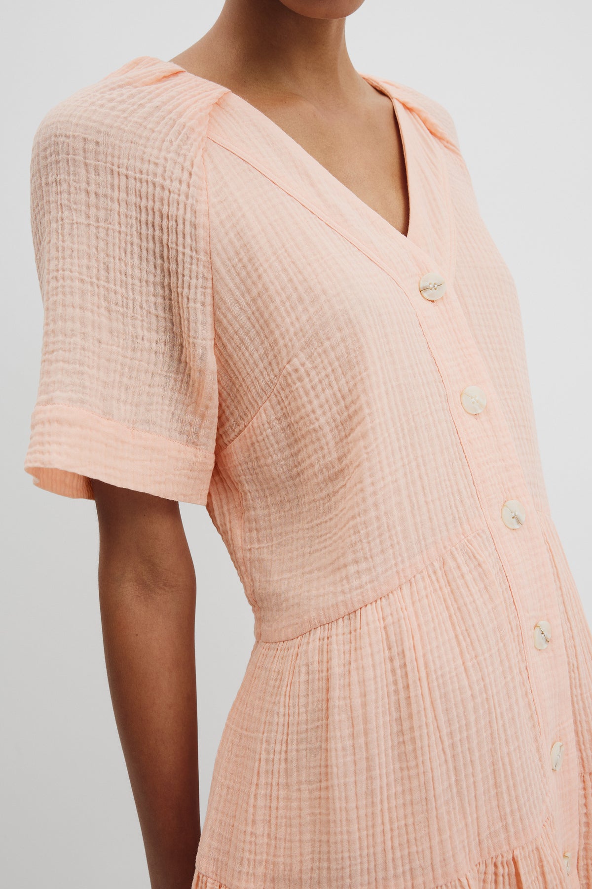 Tiered Mini Dress