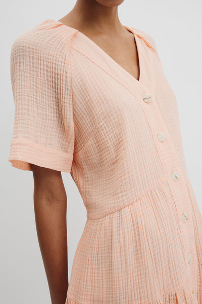 Tiered Mini Dress