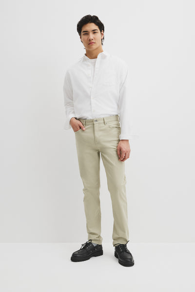 Australian Cotton Tapered Five Pocket Pant