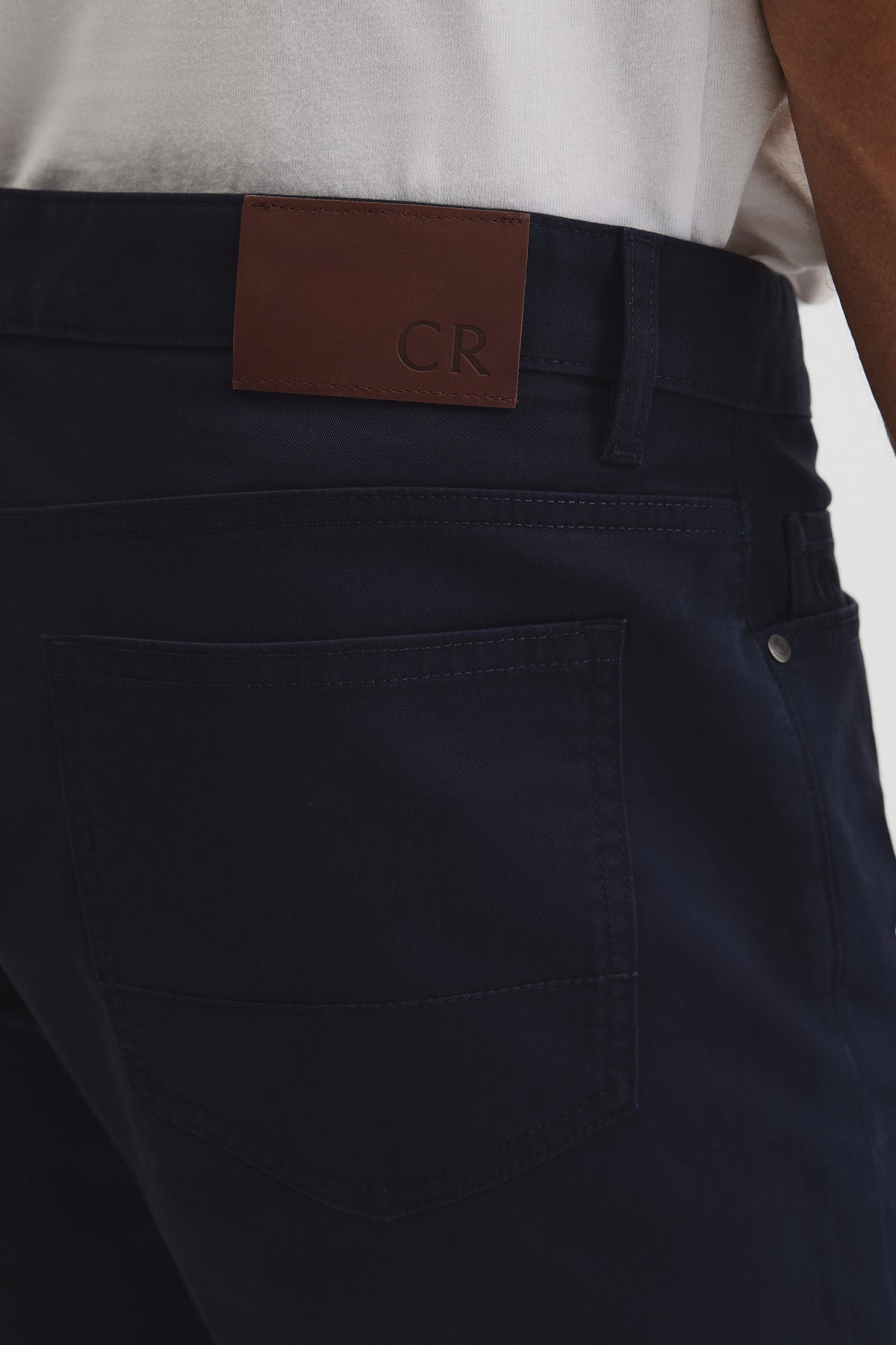 Australian Cotton Tapered Five Pocket Pant