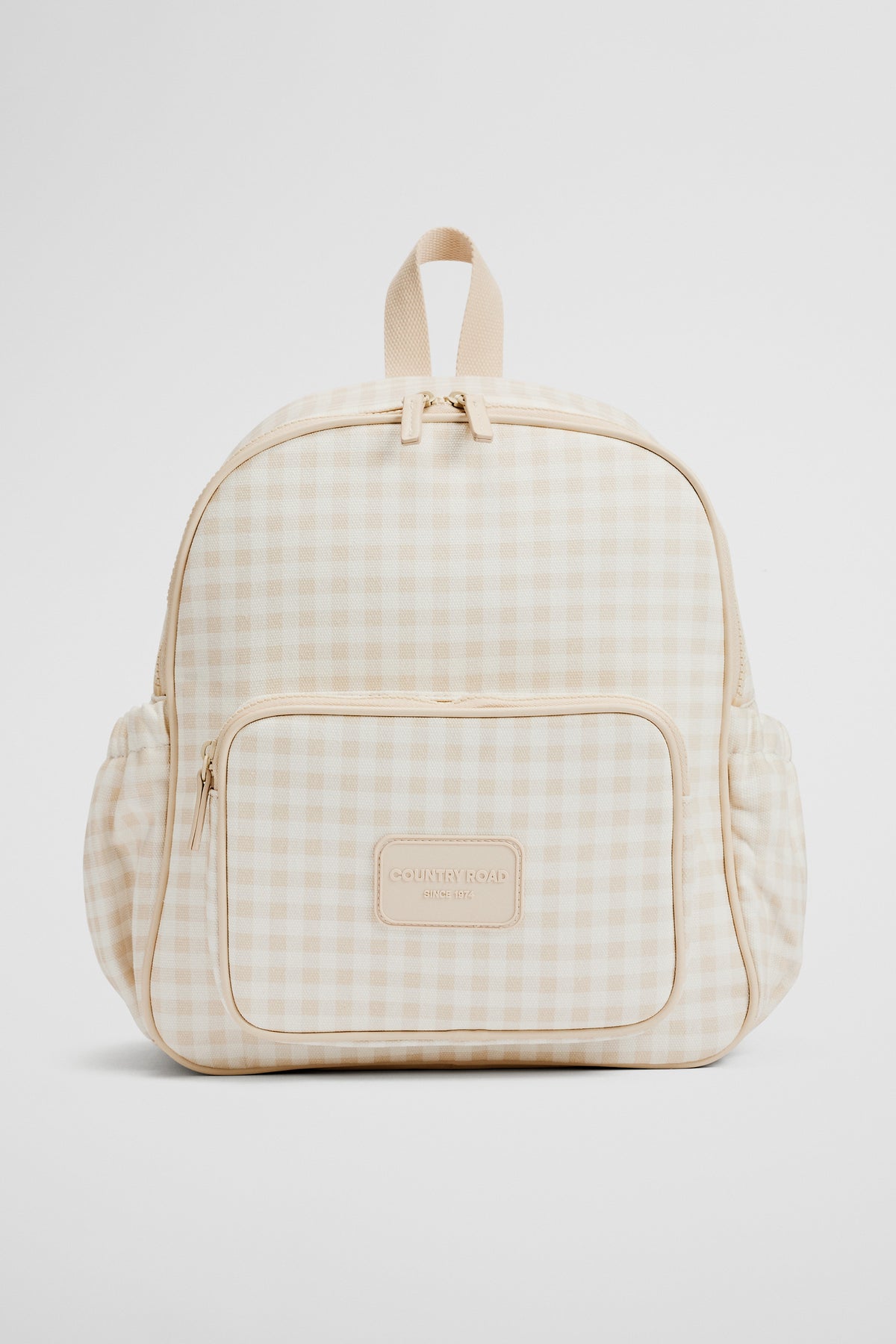 Gingham Backpack