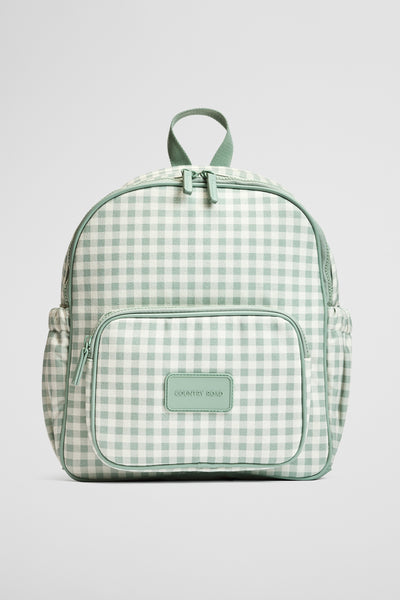 Gingham Backpack