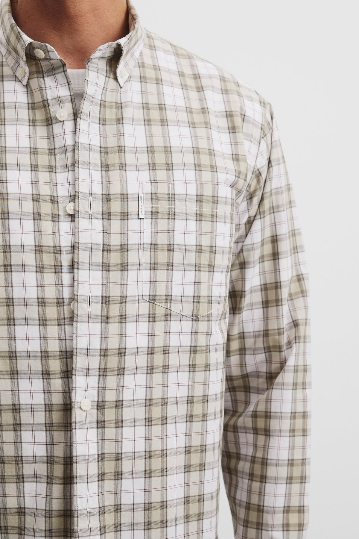 Regular Fit Cotton Check Shirt