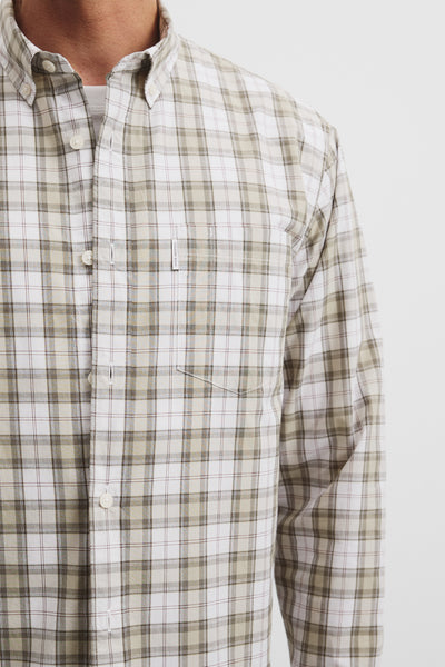 Regular Fit Cotton Check Shirt
