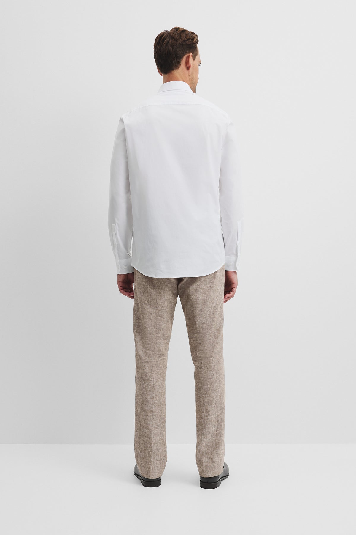 Slim Fit Stretch Cotton Shirt