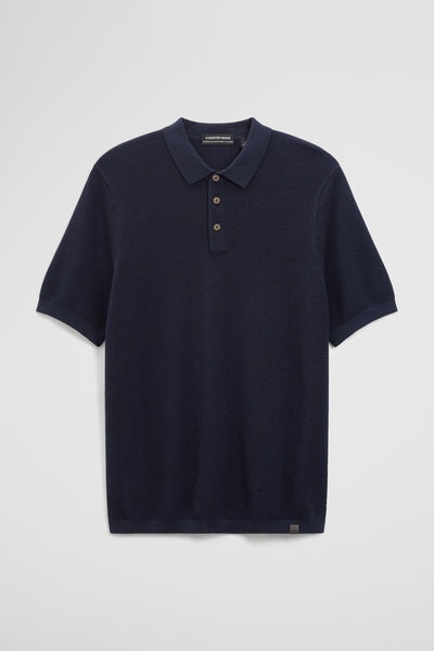 Short Sleeve Australian Good Earth Cotton Pique Knit Polo