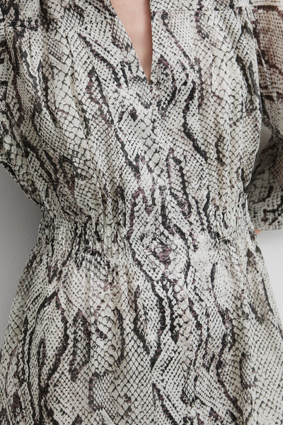 Print Mini Dress