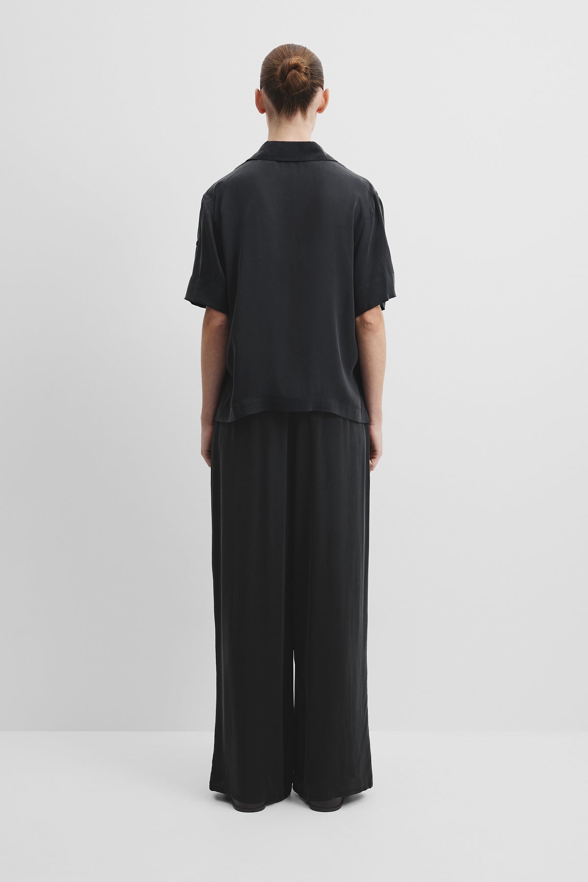 Short Sleeve Cupro Shirt