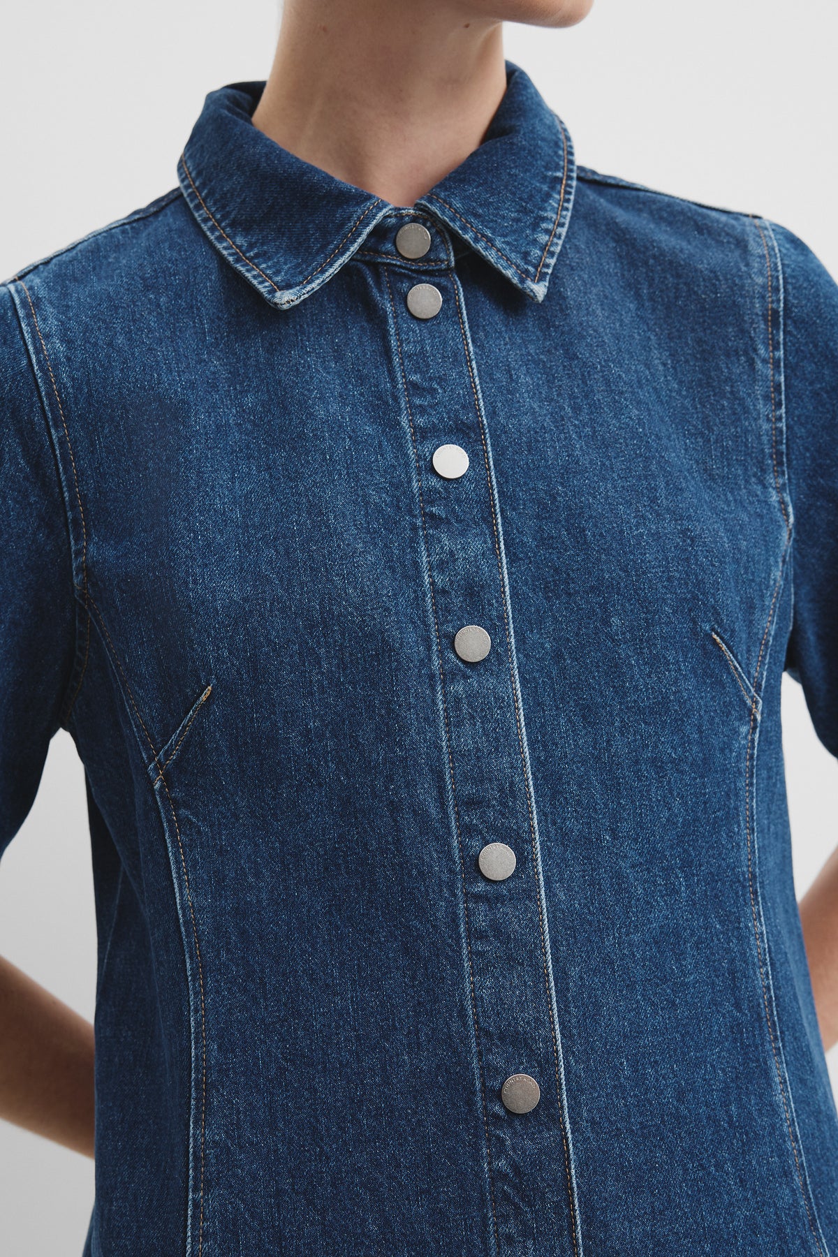 Denim Mini Dress