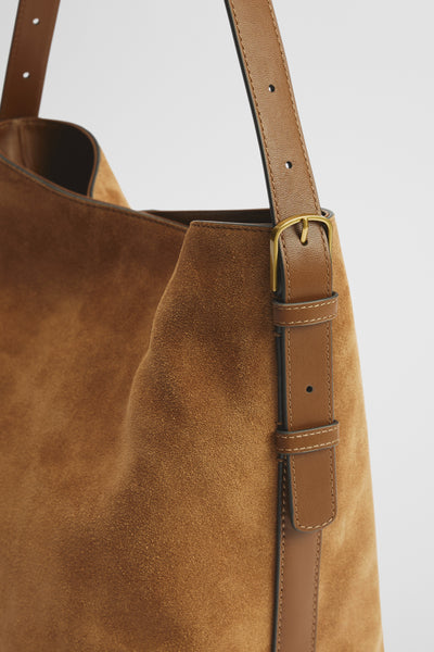 Isla Leather Bucket Bag