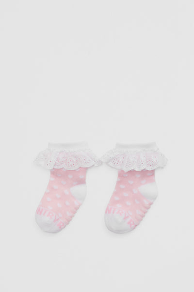 Heart Frill Socks