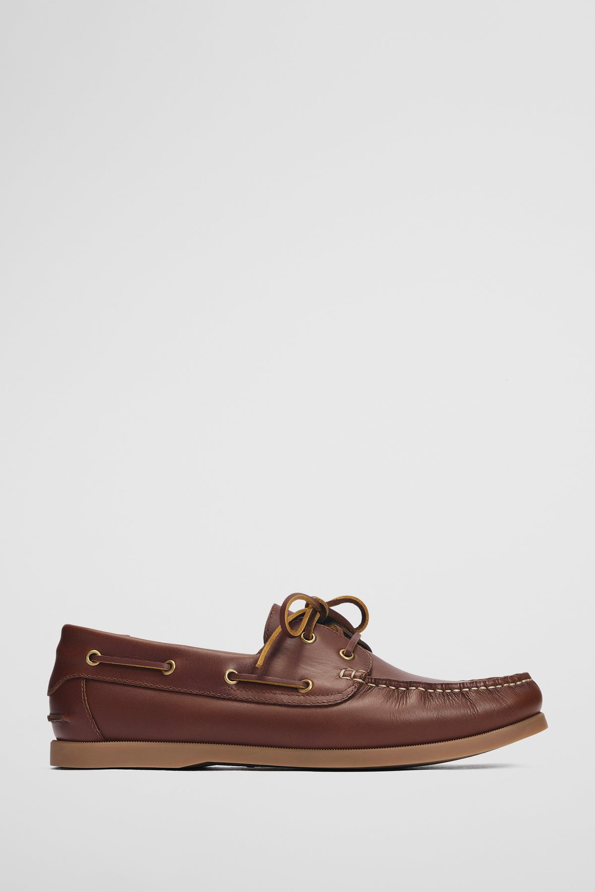 Flynn Leather Boat Shoe
