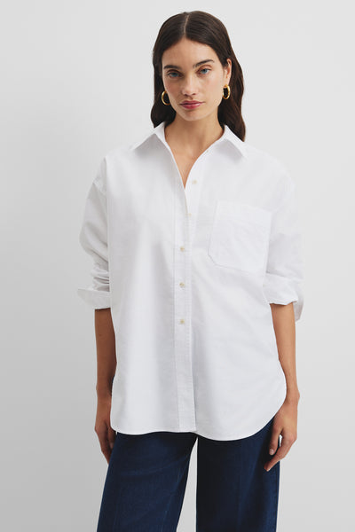 Oversized Australian Cotton Oxford Shirt