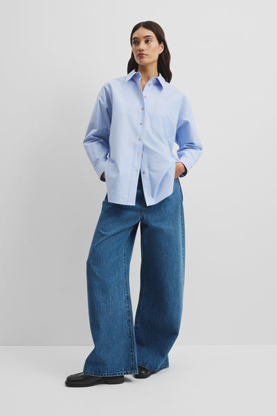 Oversized Australian Cotton Oxford Shirt