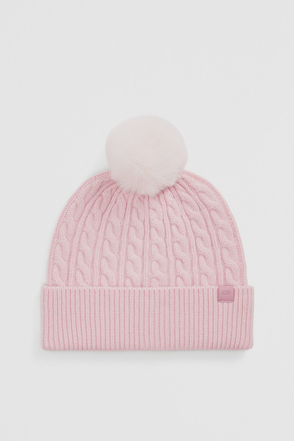Pom Cable Beanie