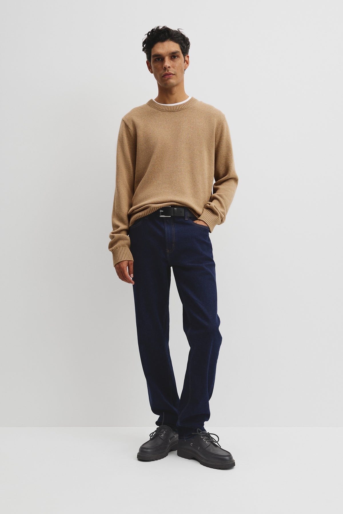 Australian Good Earth Cotton Crew Neck Knit
