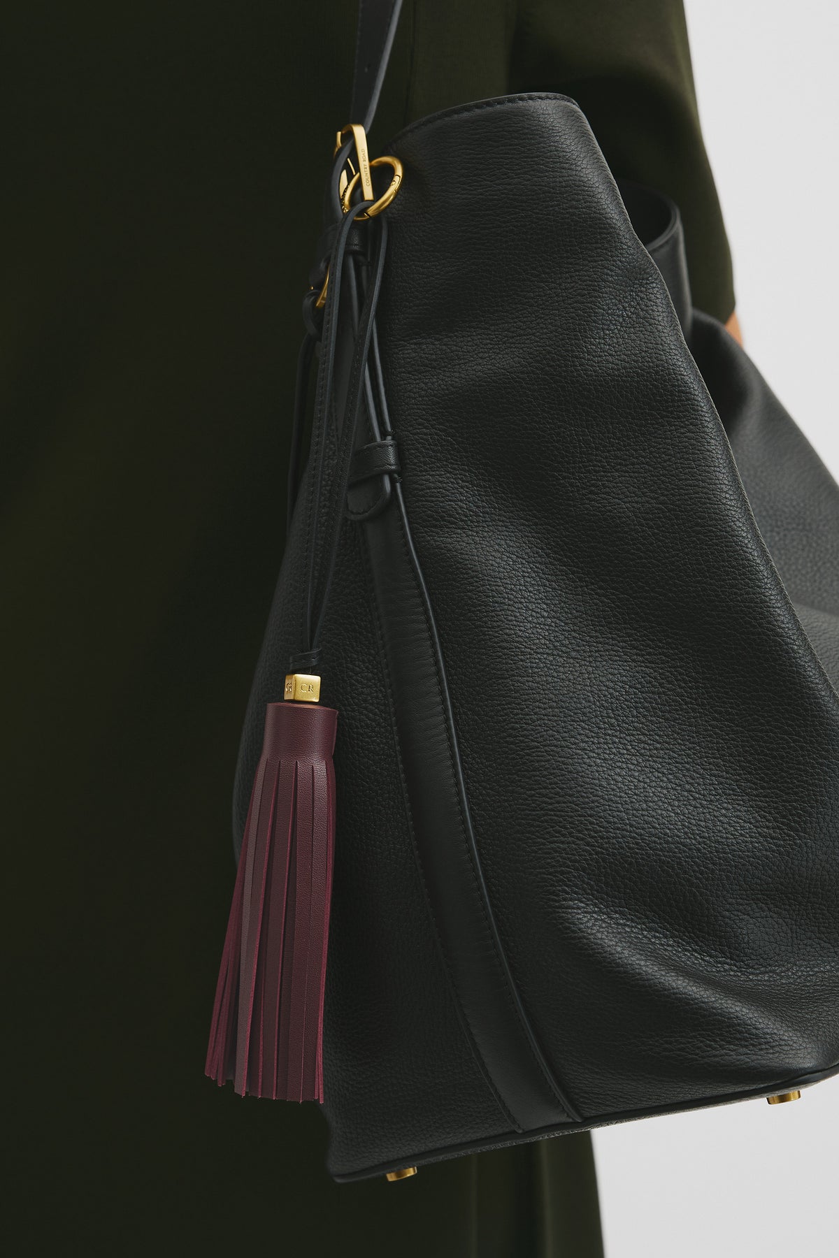 Tassel Leather Charm