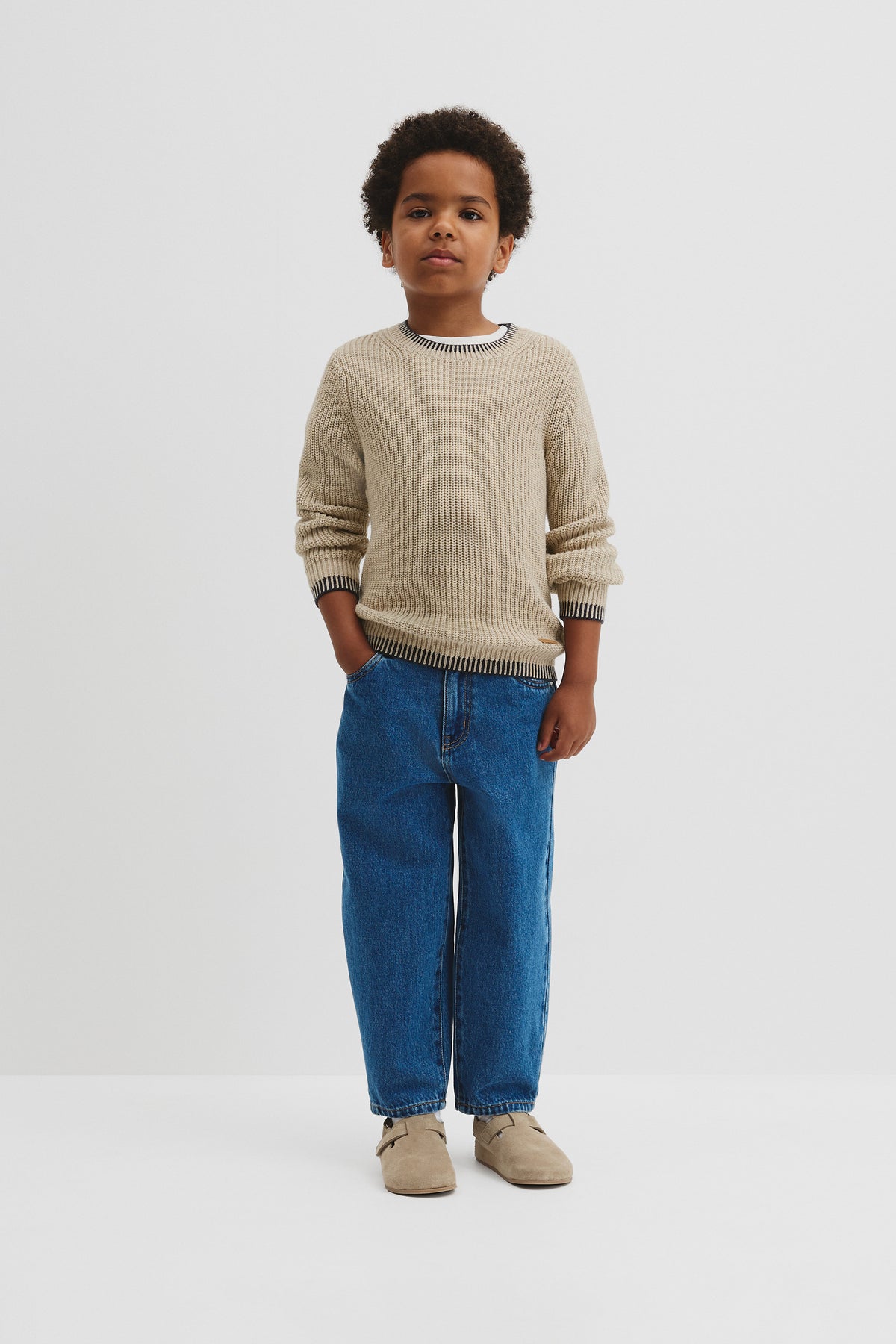 Rib Detail Knit