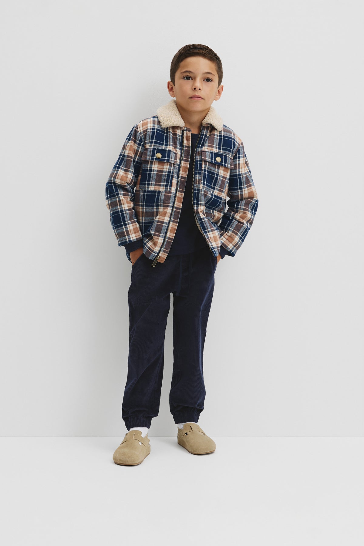 Checked Shacket