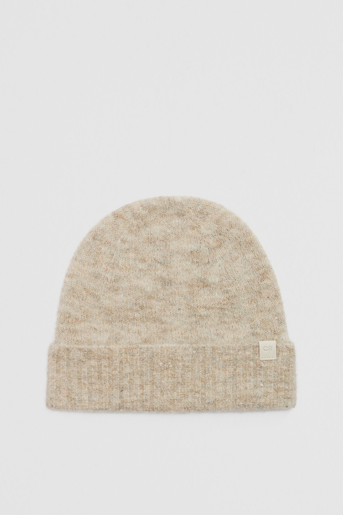 Sequin Fluffy Beanie