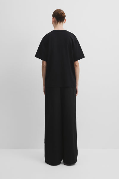V-Neck Longline T-Shirt