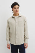 Regular Fit Brushed Cotton Shirt