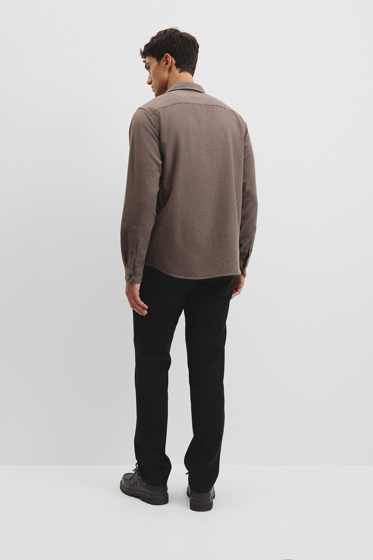 Regular Fit Brushed Cotton Shirt