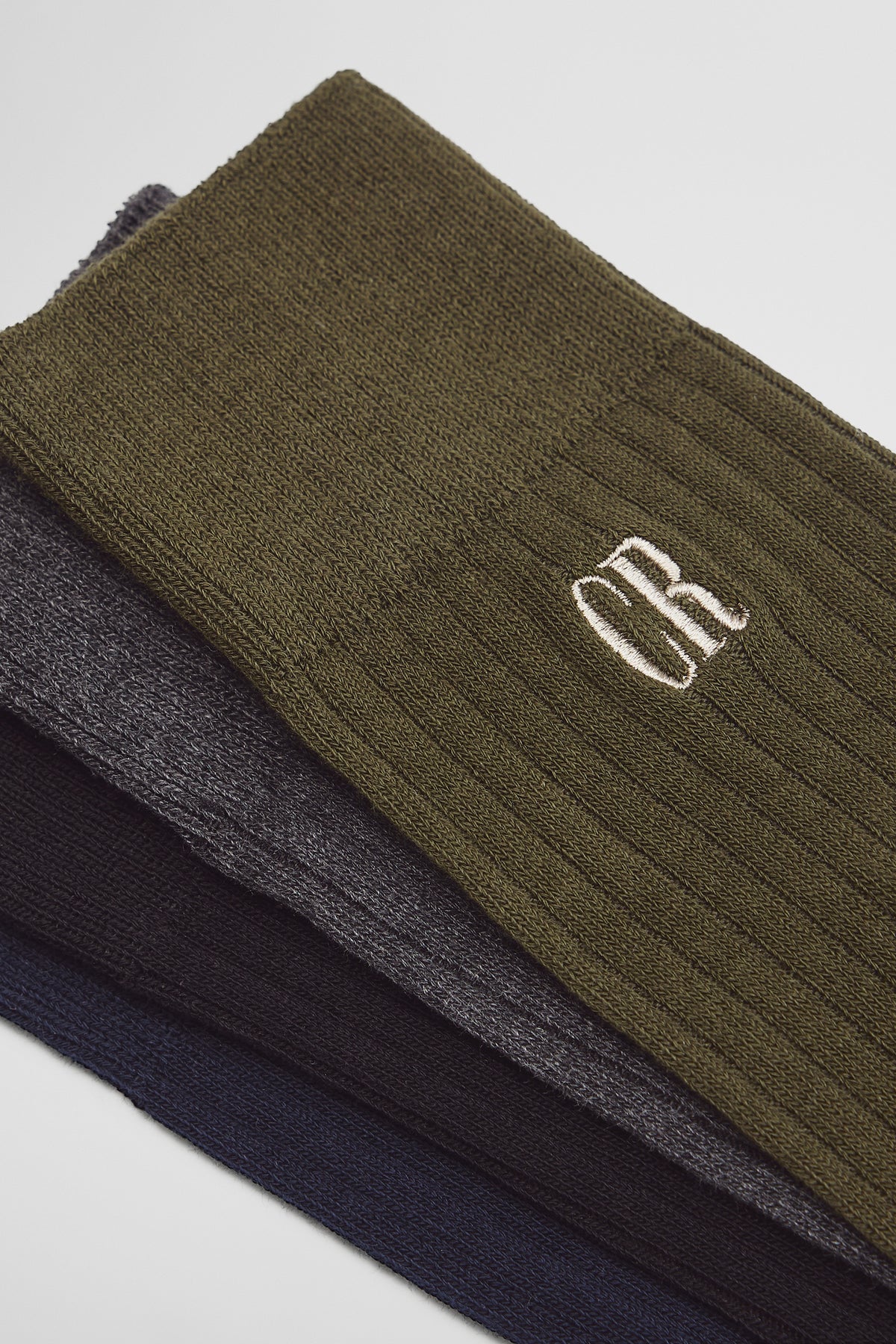 Cr Ribbed Crew Sock Pack Of 4
