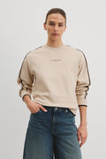 Australian Cotton Tipped Crew Neck Sweat