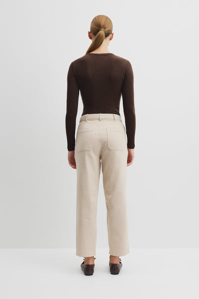 Crop Curve Jean