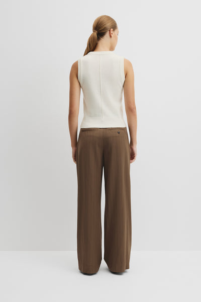 Cotton Cash Knit Vest