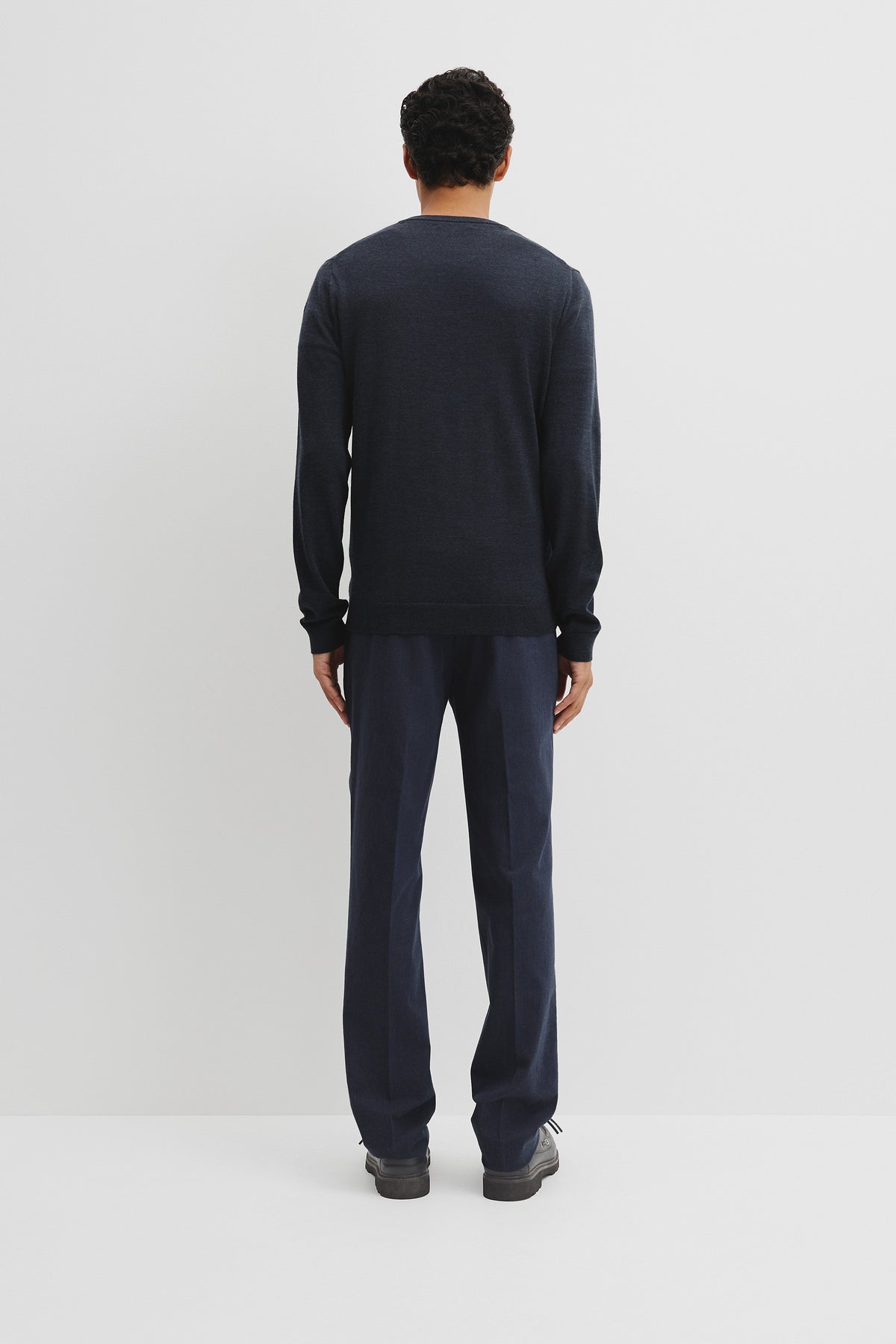 Merino Wool V-Neck Knit