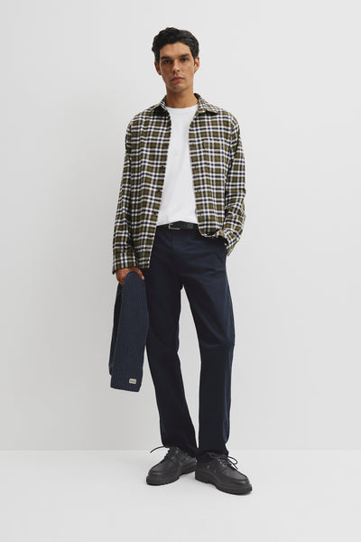 Regular Fit Flannel Check Shirt